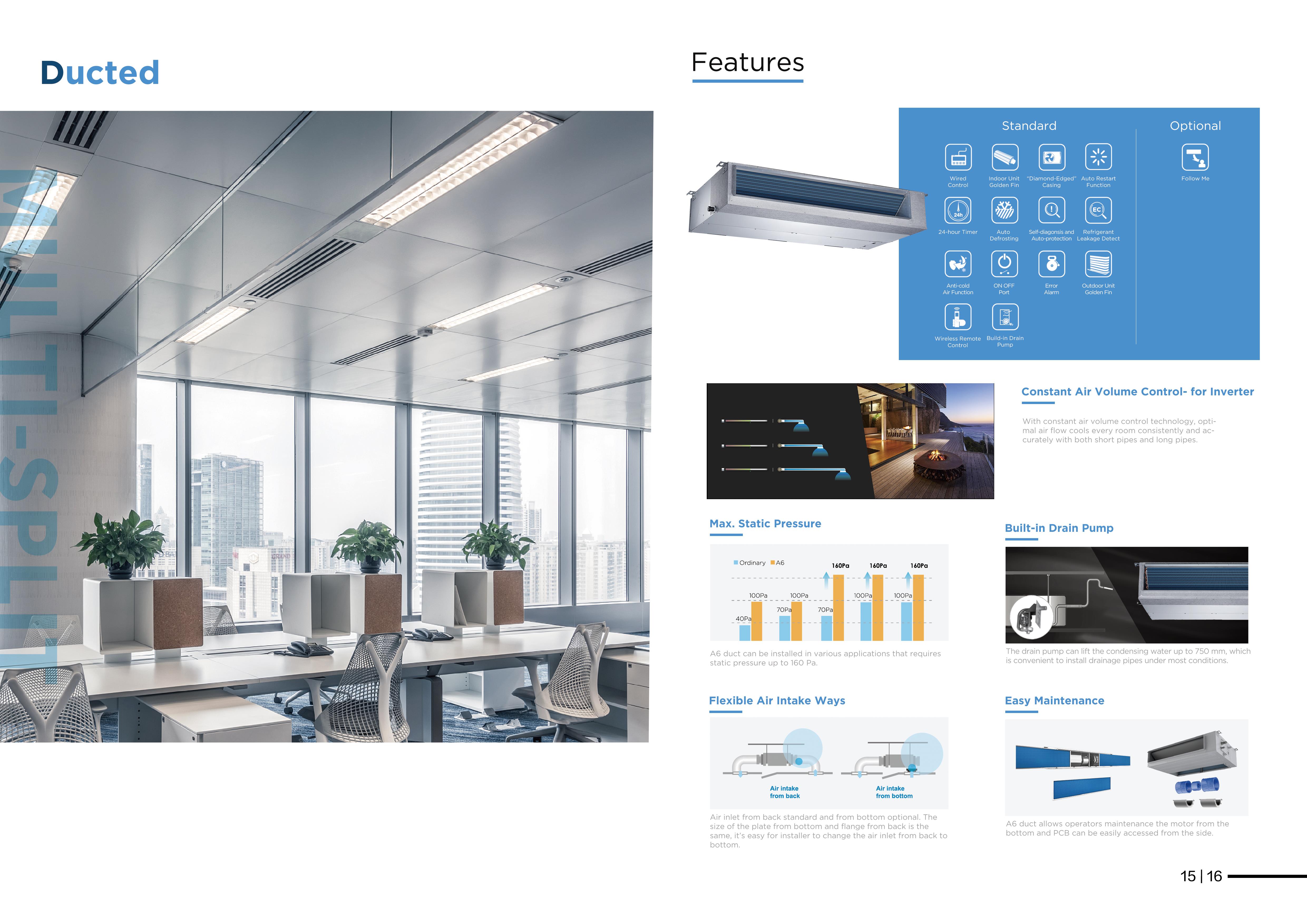 Gainable Midea ON/OFF (Ducted)